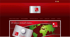 Desktop Screenshot of classic-golf-card.com